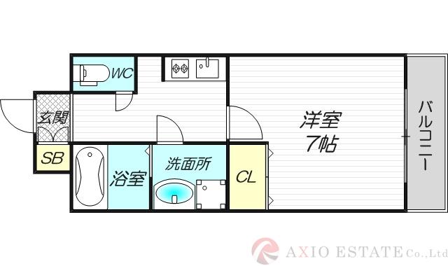 CREATO新大阪PanLoopの間取り