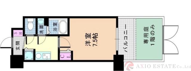 ディームス江坂の間取り