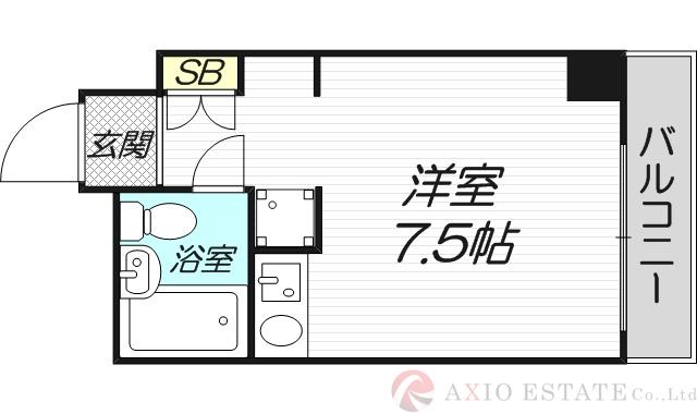 メゾン第5新大阪の間取り