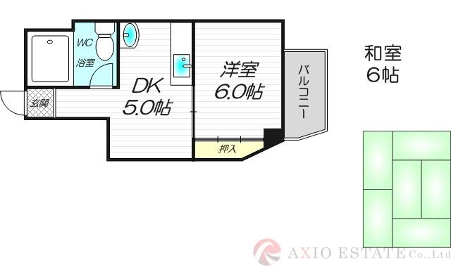 新大阪野元ビルの間取り