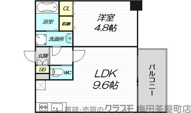 アーバネックス梅田東の間取り