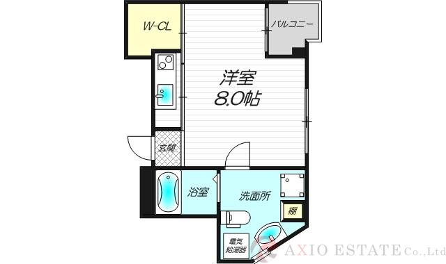 ベルグランデ新大阪の間取り