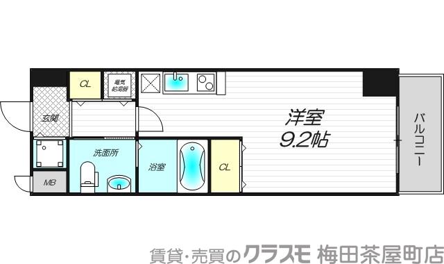セレブコート木川の間取り