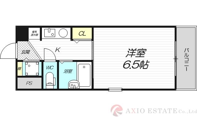 サンロードⅡ新大阪の間取り