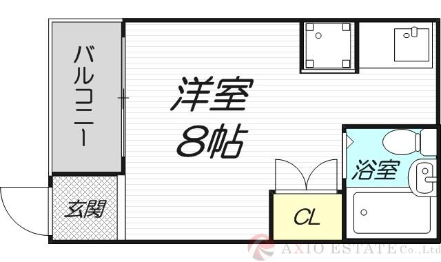 ハイツ芳の間取り