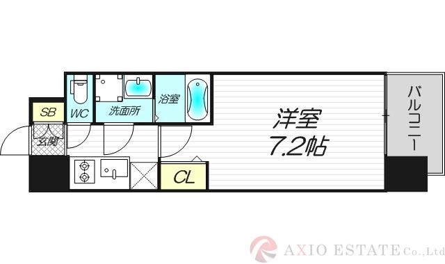 Attirant西三国の間取り