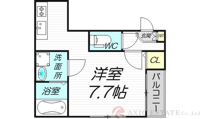 メシル新大阪の間取り
