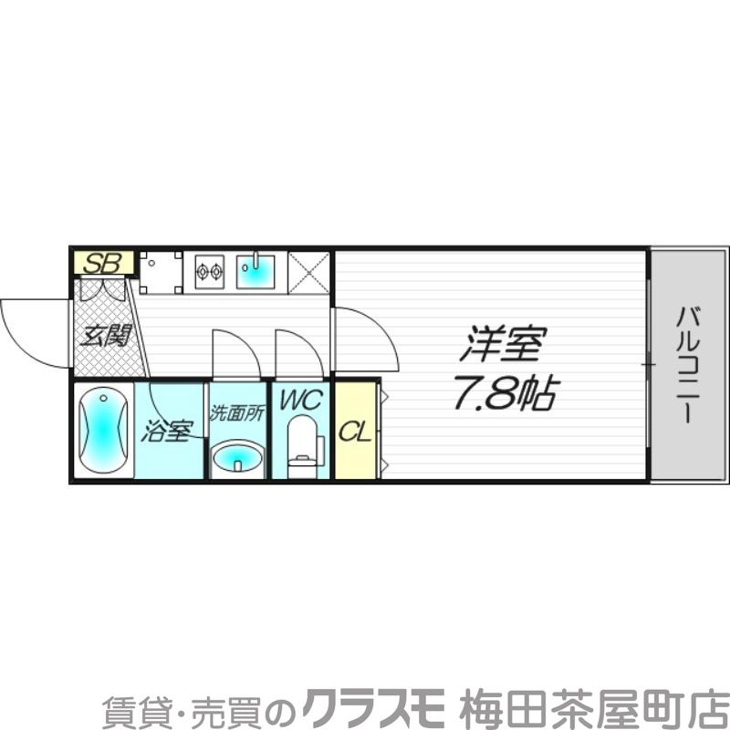 プロスペクト中之島の間取り