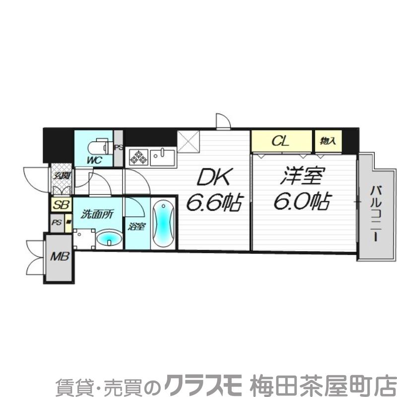 BROU上町台の間取り