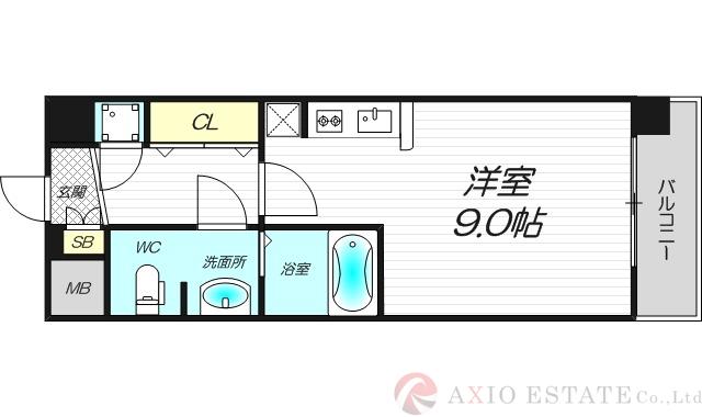 CREATO新大阪PanLoopの間取り