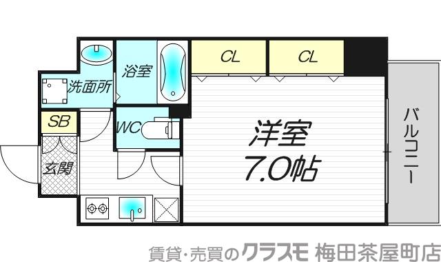 海老江の完工年月(2009年1月)築の賃貸マンションの間取り