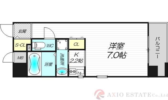 CREATO新大阪PanLoopの間取り