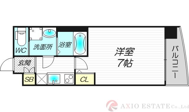 セレニテ三国プリエの間取り