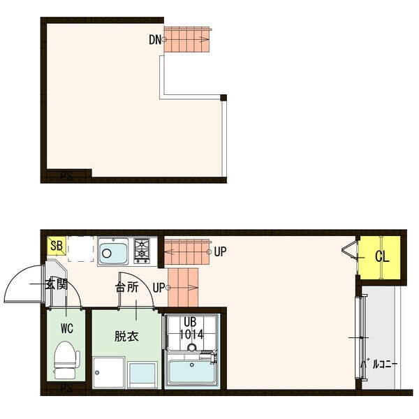 KMDハウスの間取り