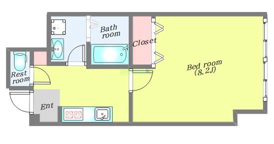La Douceur榴ヶ岡の間取り