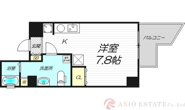 フレアコート新大阪の間取り