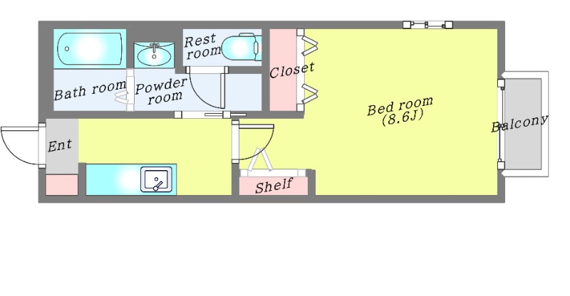 元町参番館の間取り