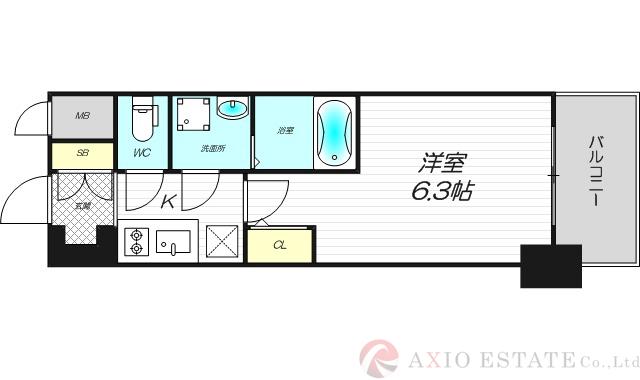 プロヴィスタ新大阪イーストゲートの間取り