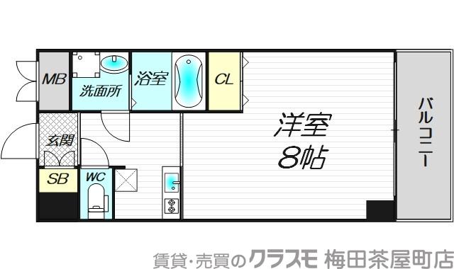 兎我野町の完工年月(2016年6月)築の賃貸マンションの間取り