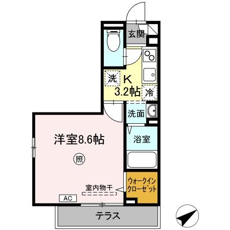 D-room土樋の間取り