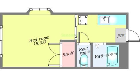 オークヒルズⅢの間取り