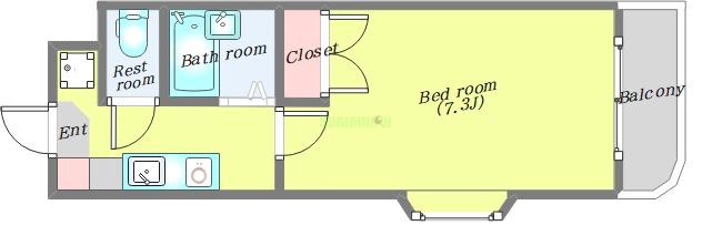 シマダハウスの間取り