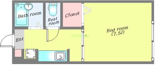 エクセルコート・Kの間取り