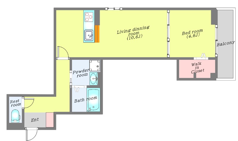 D-ROOM大和町の間取り