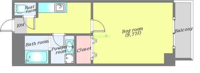 COMFORT PLACEの間取り