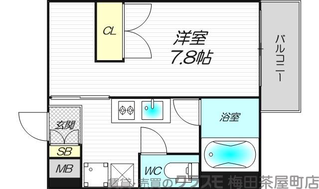 ボヌールエイワの間取り
