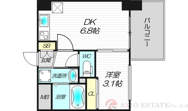 セレニテ東三国ミラクの間取り