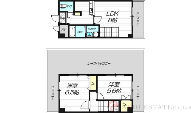 NLC新大阪の間取り