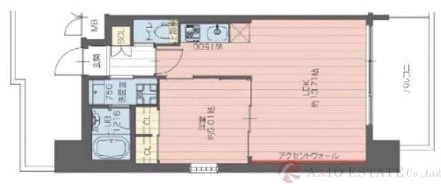 プレジオ三国ASIANの間取り