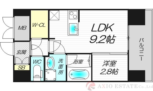 エル・セレーノ新大阪北の間取り