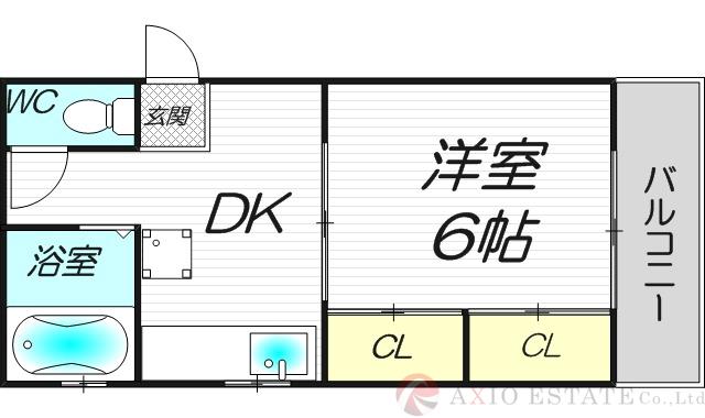 カーザ ダ ココの間取り
