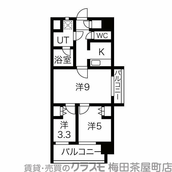 THE MUSIC COURTの間取り