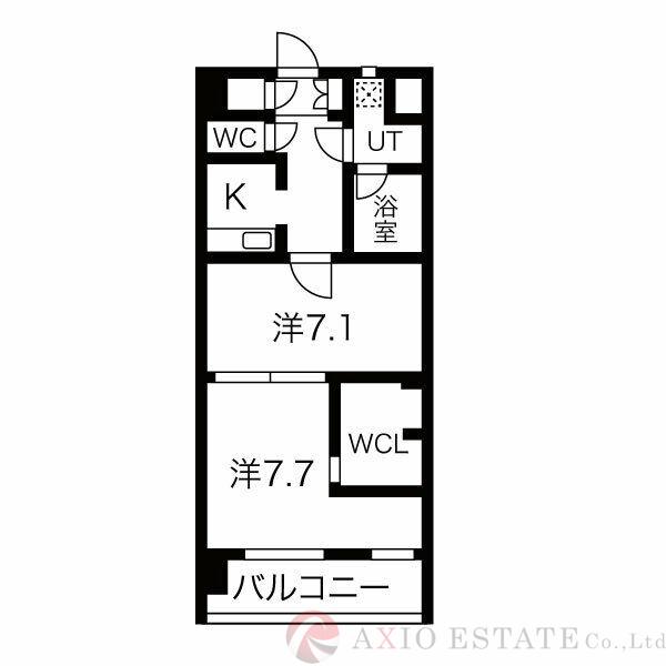 THE MUSIC COURTの間取り