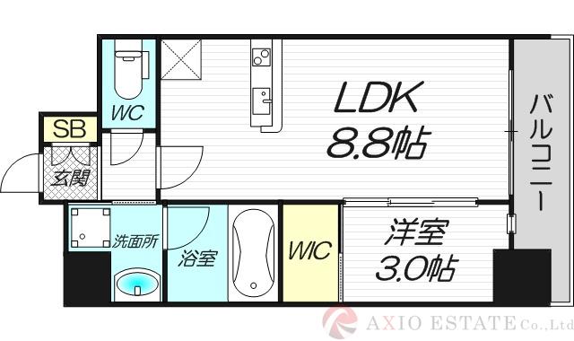 セレニテ新大阪グランデ シュッドの間取り