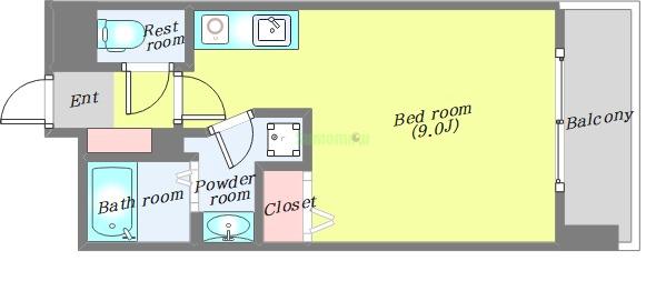 108二十人町の間取り