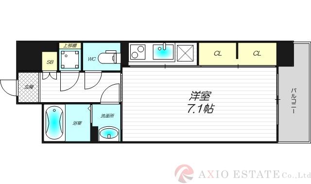 LUMINOUS新大阪の間取り