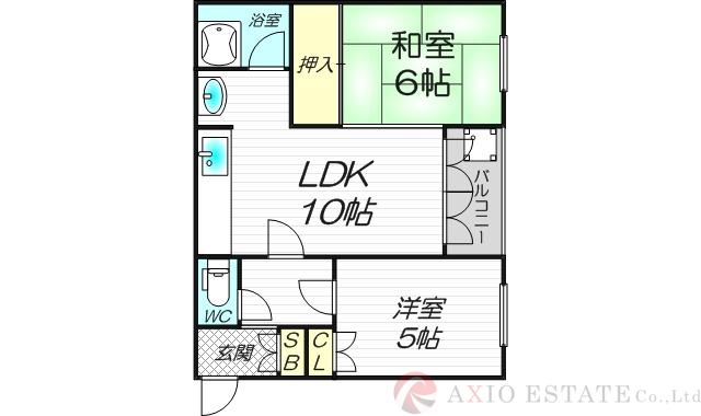 アパルトマンKの間取り