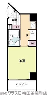 スペランツア出雲天満橋の間取り