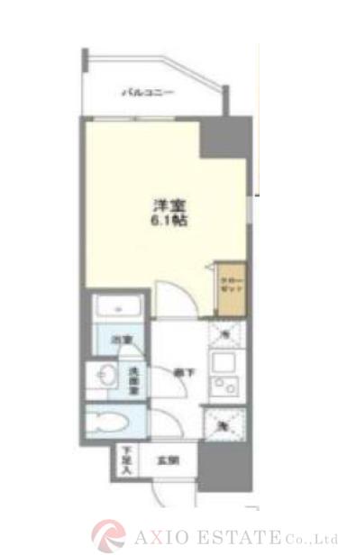 オルフェア北梅田の間取り