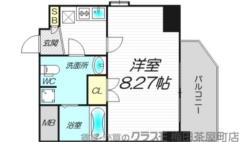 海老江の完工年月(2011年3月)築の賃貸マンションの間取り
