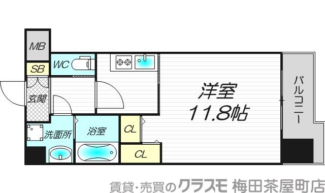 島町の完工年月(2007年5月)築の賃貸マンションの間取り