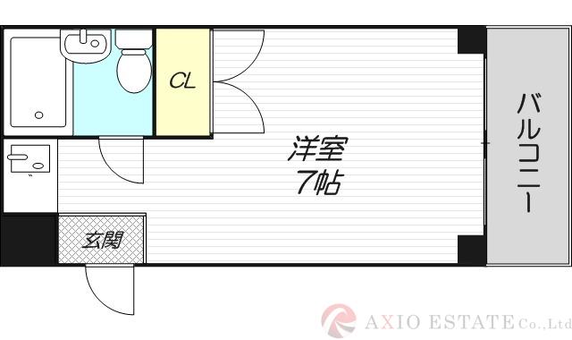 パインハイツ新大阪の間取り