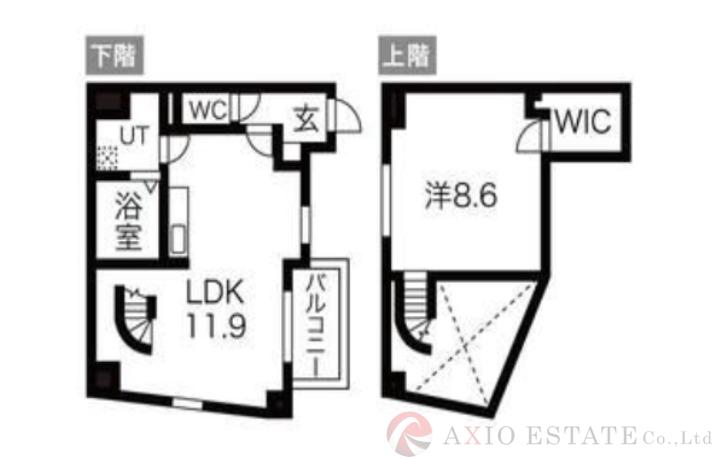 Es-Grande Minamimorimachiの間取り
