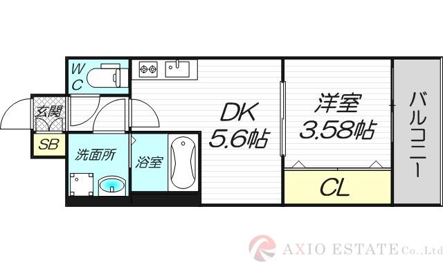 Serie東淀川の間取り