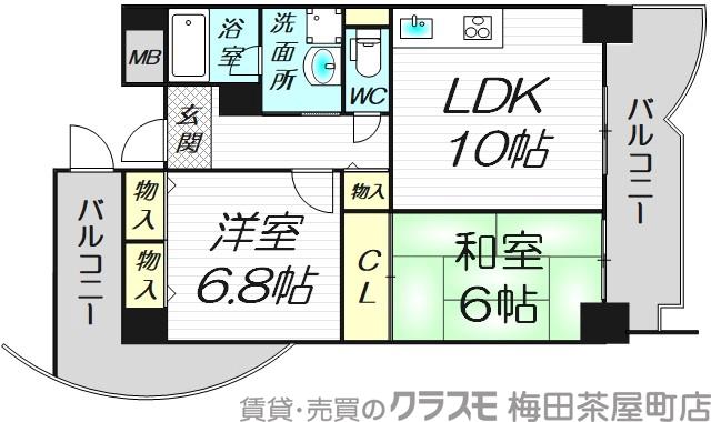 エスパシオ21の間取り