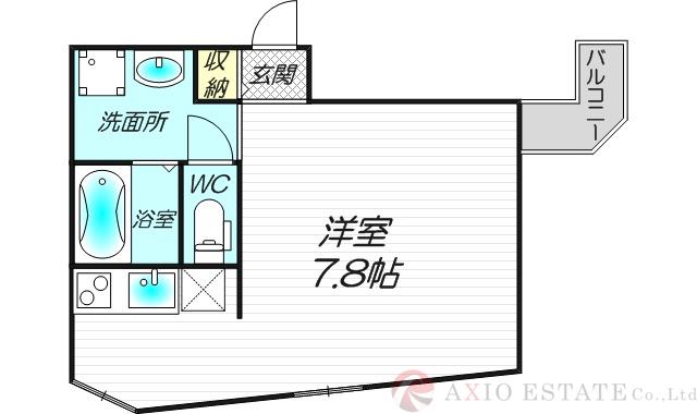 アドバンス新大阪Ⅳの間取り